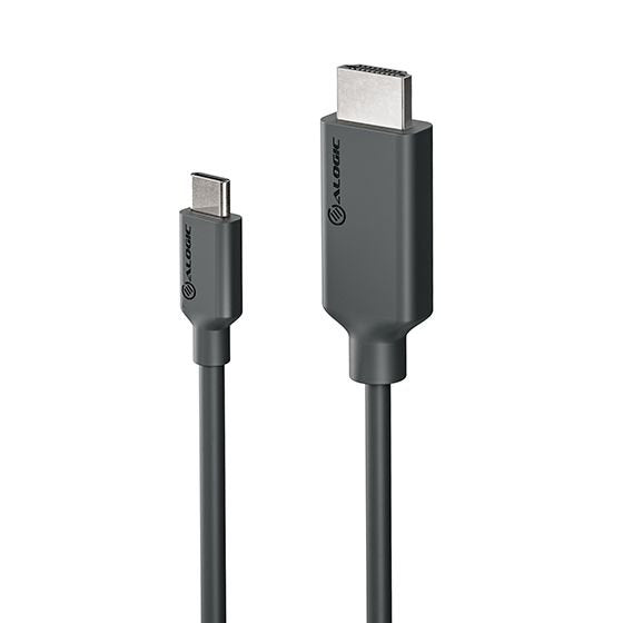 Alogic El2uchd-01 Adaptador De Cable De Vídeo 1 M Usb Tipo C Hdmi Negro