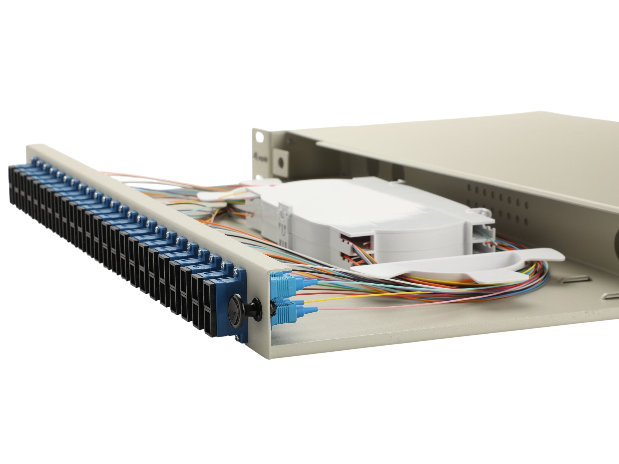 Equip Lwl-Spleisskamen 24-Port Sc-Duplex Os2 1u Komplett Gr