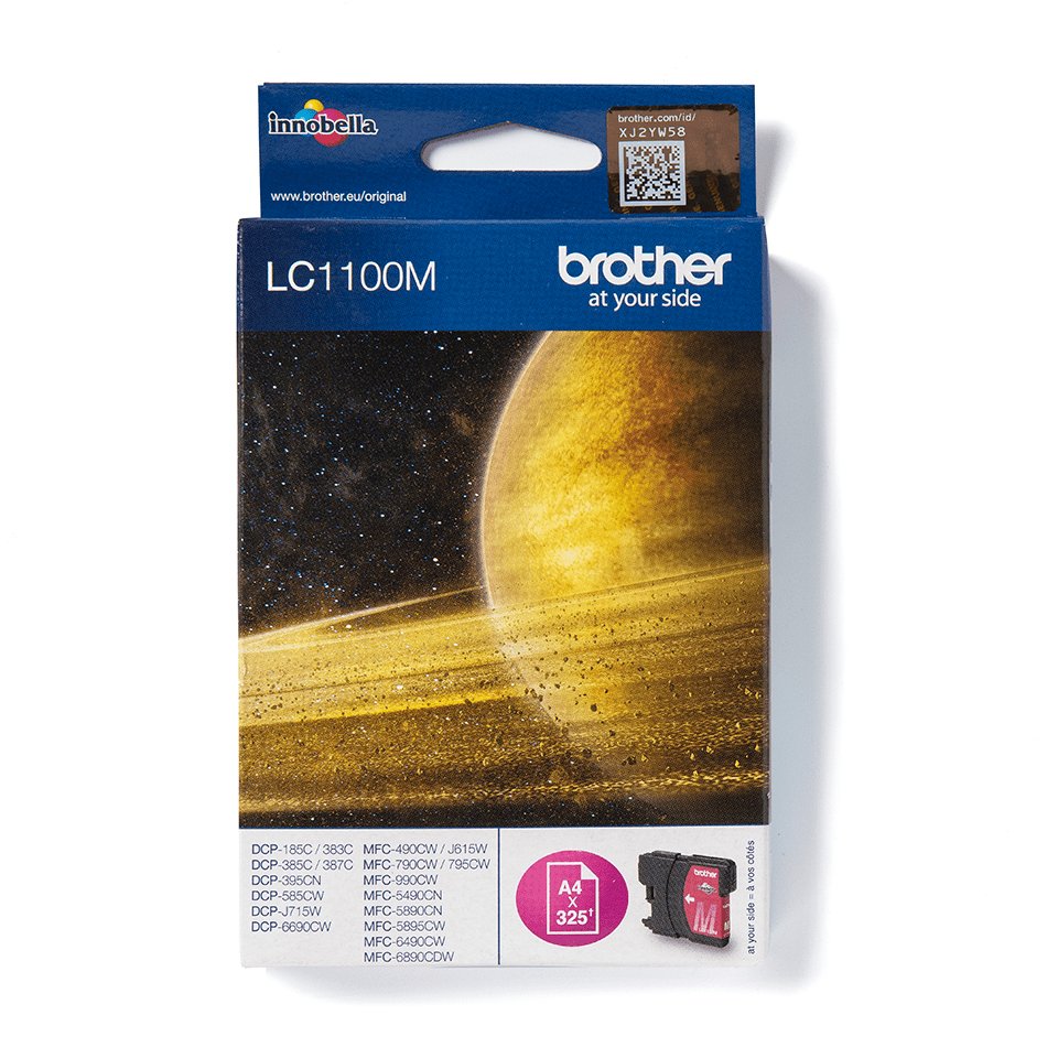 Tinta Original Brother Lc-1100m Magenta