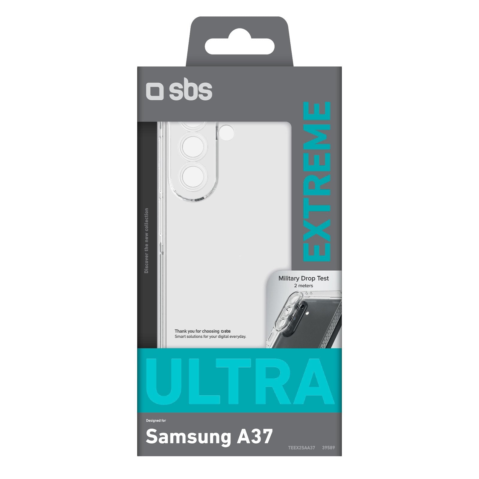 Sbs Extreme 2 Cover Galaxy A37 Transparent