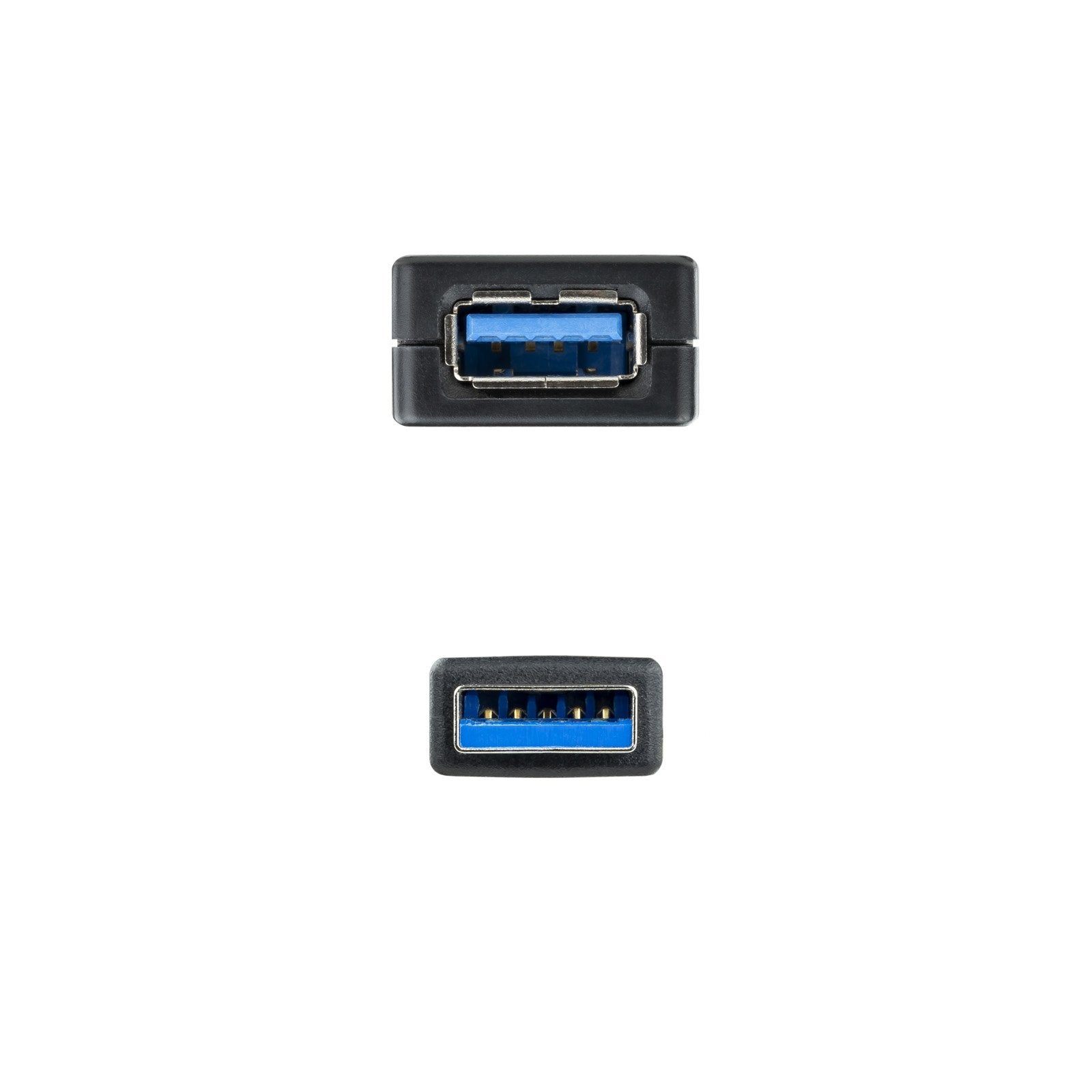Nanocable Cable Prolongador Con Amplificador Usb-A 3.0 Macho A Usb-A Hembra 5m