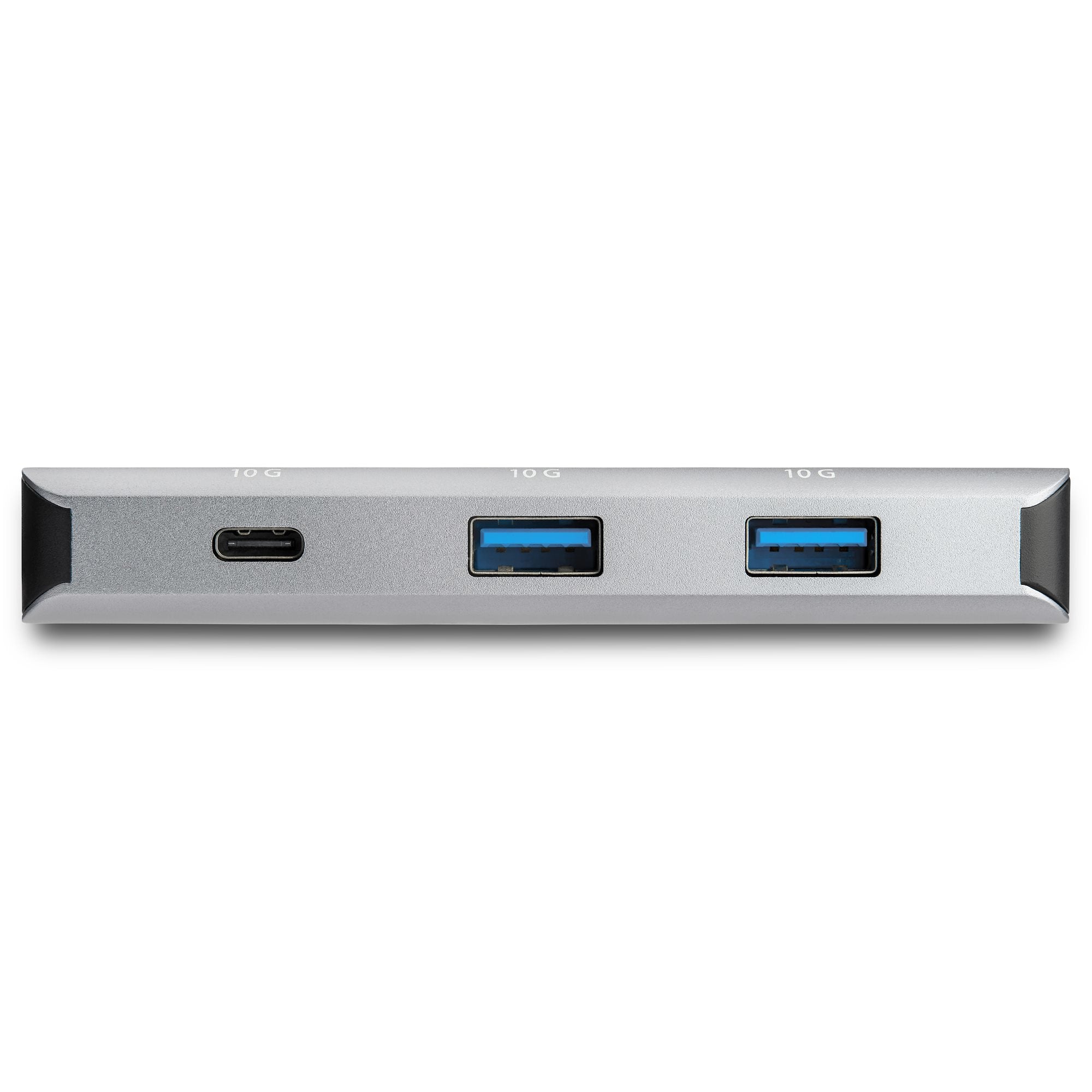 EAN 0065030877886 - StarTech.com HB31C3A1CB hub de interfaz USB 3.2 Gen 2 (3.1 Gen 2) Type-C 10000 Mbit/s Negro, Gris imagen 3