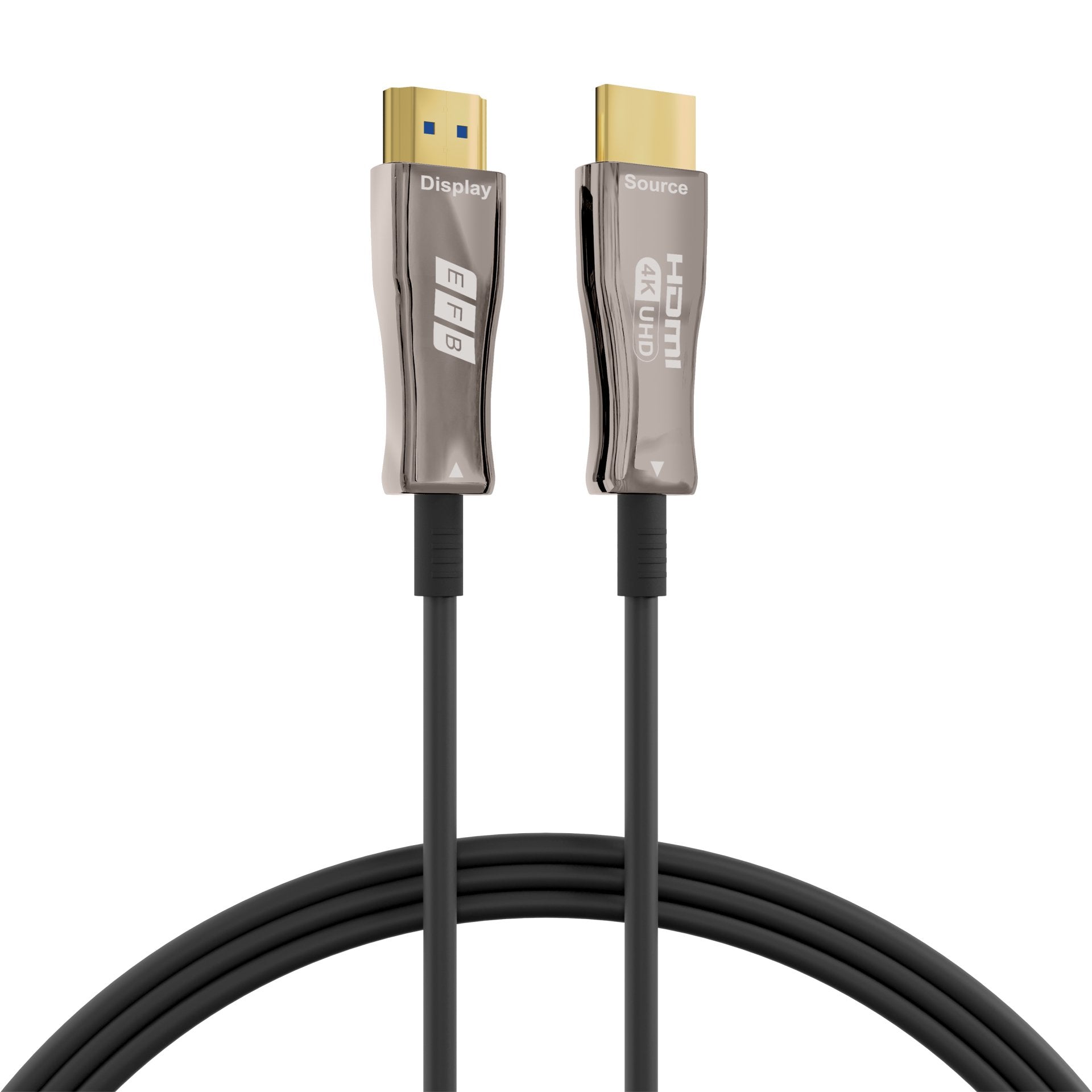 EAN 4049759324902 - EFB Elektronik HDMI-20-00007 cable HDMI 10 m HDMI tipo A (Estándar) Negro, Acero inoxidable imagen 1