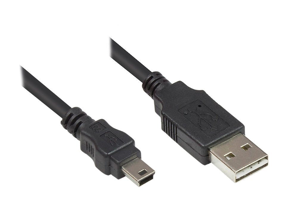 Cable Good Connections Usb2.0 Easy A-Mini B5pol. Schw. 0,5m