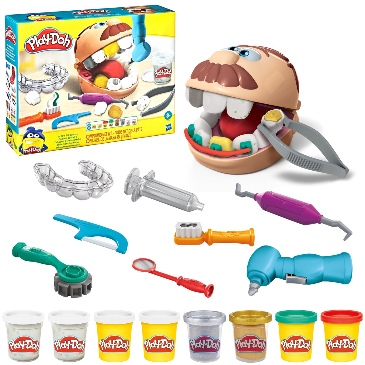 EAN 5010993791835 - Play-Doh Cabinet dentaire imagen 5