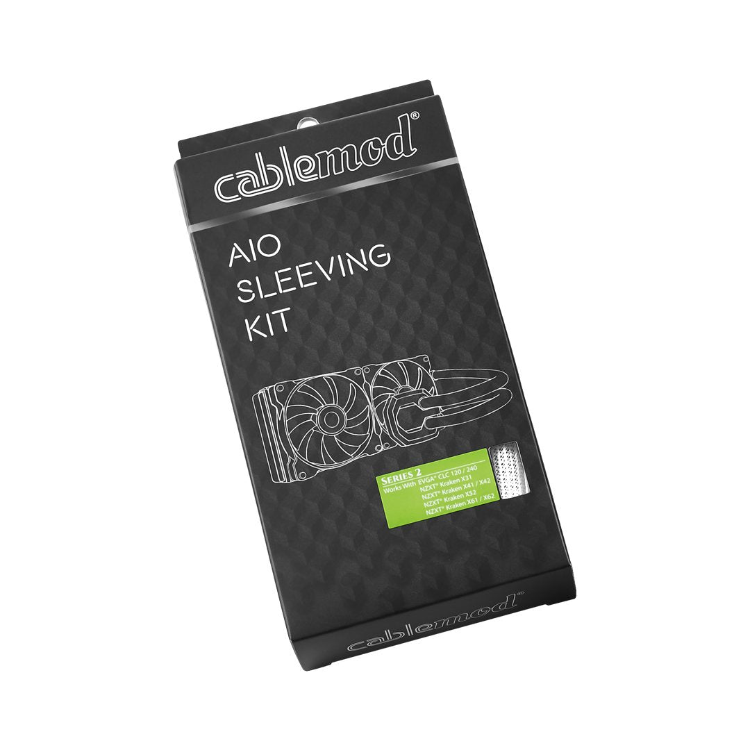 Cablemod Cm-Ask-S2kw-R Aio - Kit De Funda Para Coche [Serie 2], Color Negro Blanco