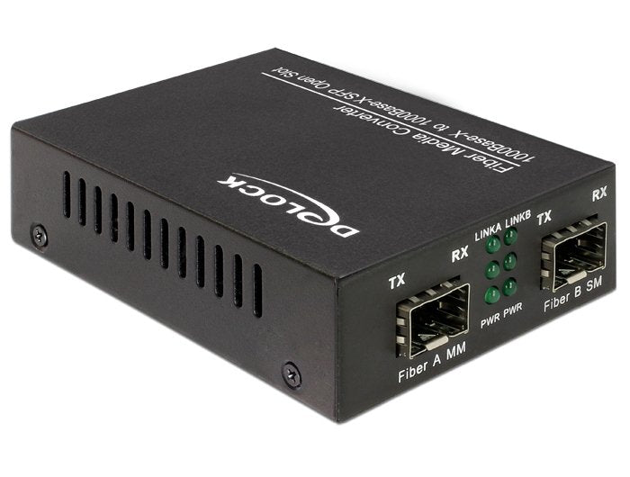 Delock 86203 Media Converter 1000base-X Sfp To Sfp