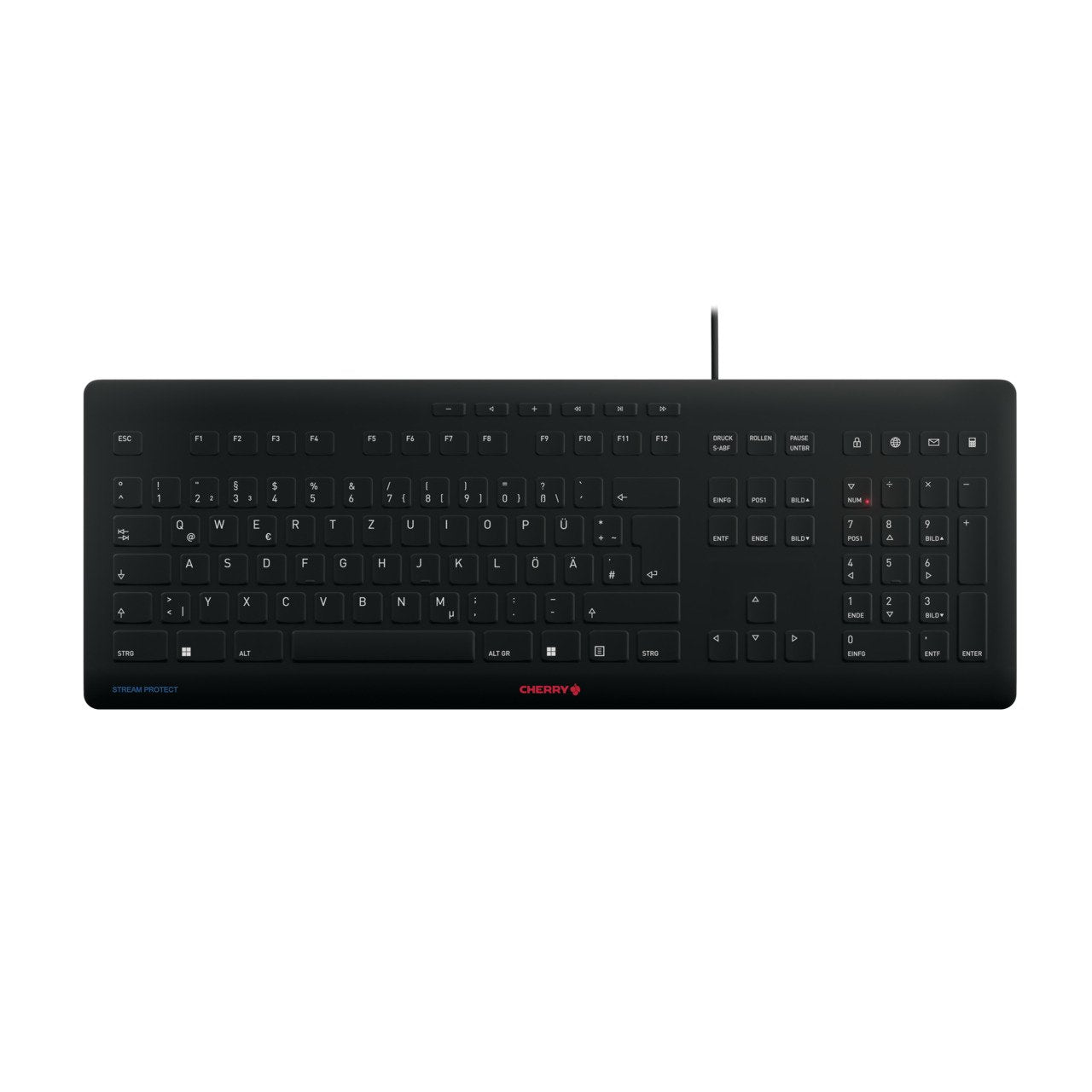 EAN 4025112106194 - CHERRY Stream teclado Universal USB QWERTZ Alemán Negro imagen 1