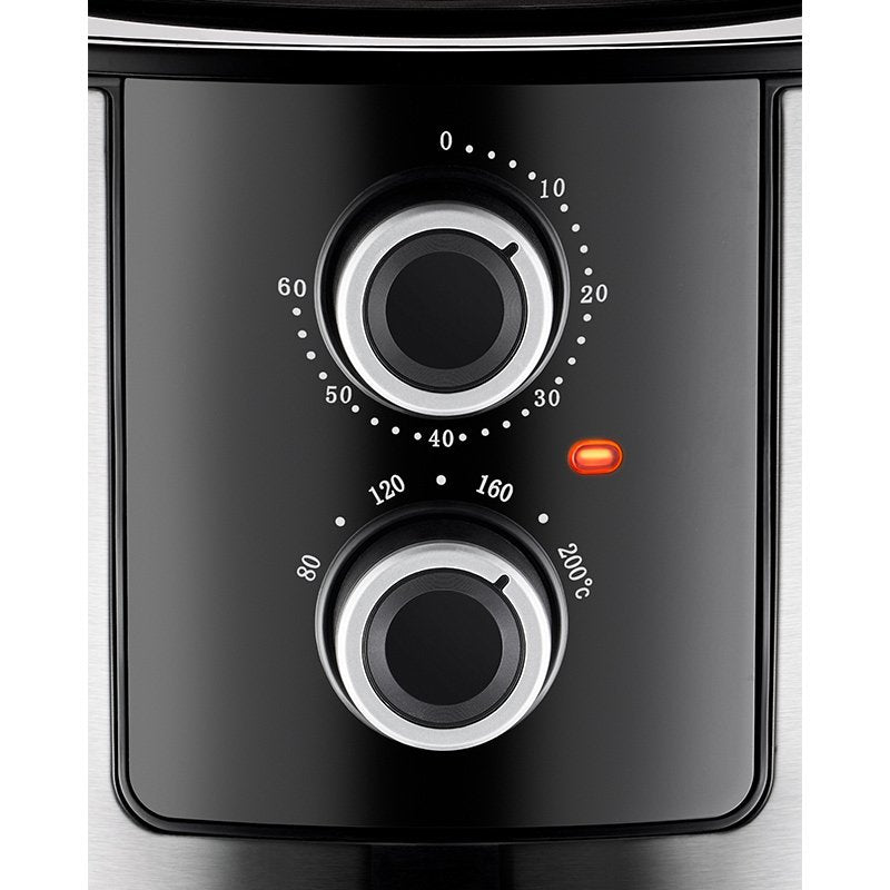 EAN 4011689586552 - Unold 58655 freidora Doble 5 L 1400 W Freidora de aire caliente Negro, Acero inoxidable imagen 8