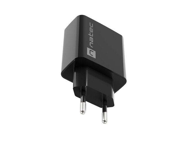 Cargador Usb Natec Ribera Usb-C 20w Pd Negro