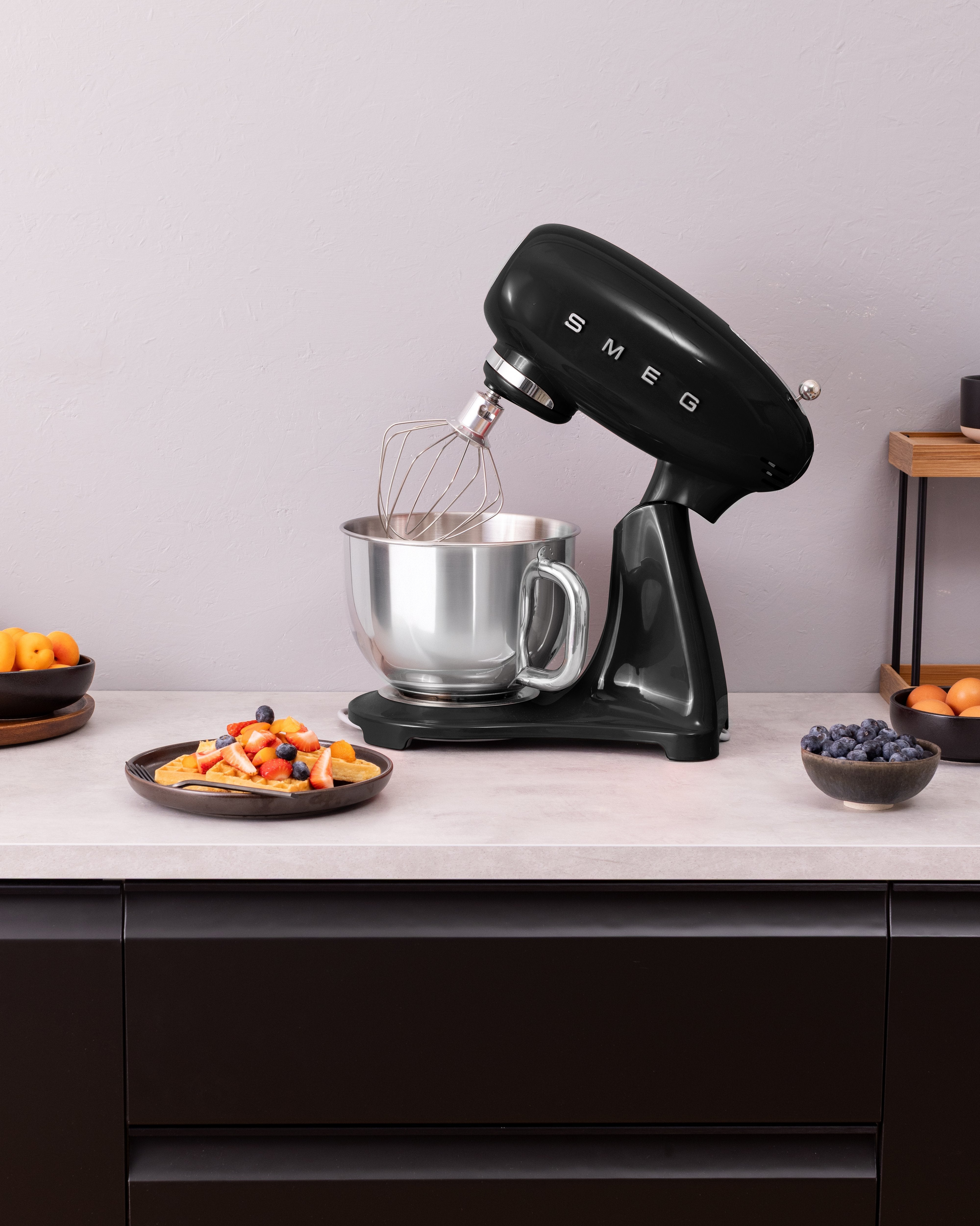 Smeg Küchenmaschine Smf05bleu, 4.8l, 1000w, Negro