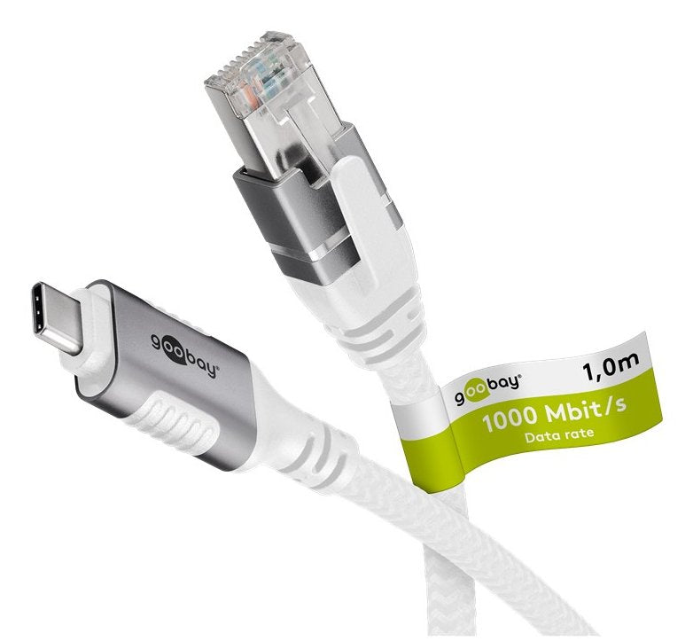 EAN 4040849741807 - Goobay 74180 cable de red Blanco 10 m Cat6 F/UTP (FTP) imagen 1