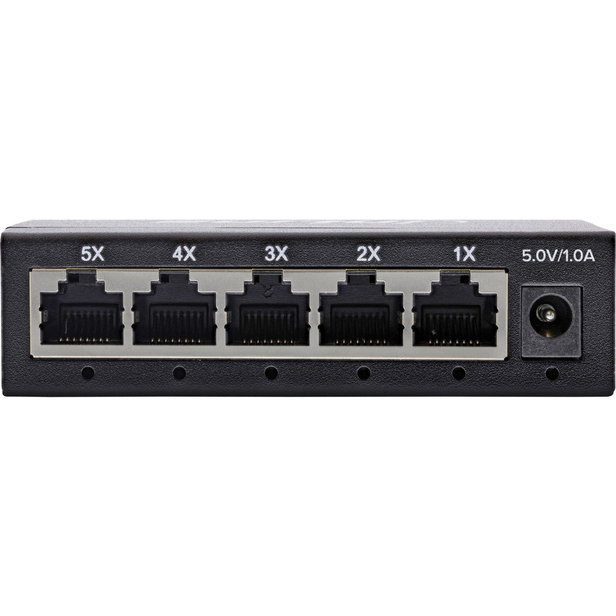 Switch De Red Gigabit Inline De 5 Puertos, 1 Gbps, Escritorio, Carcasa Metálica, Sin Ventilador