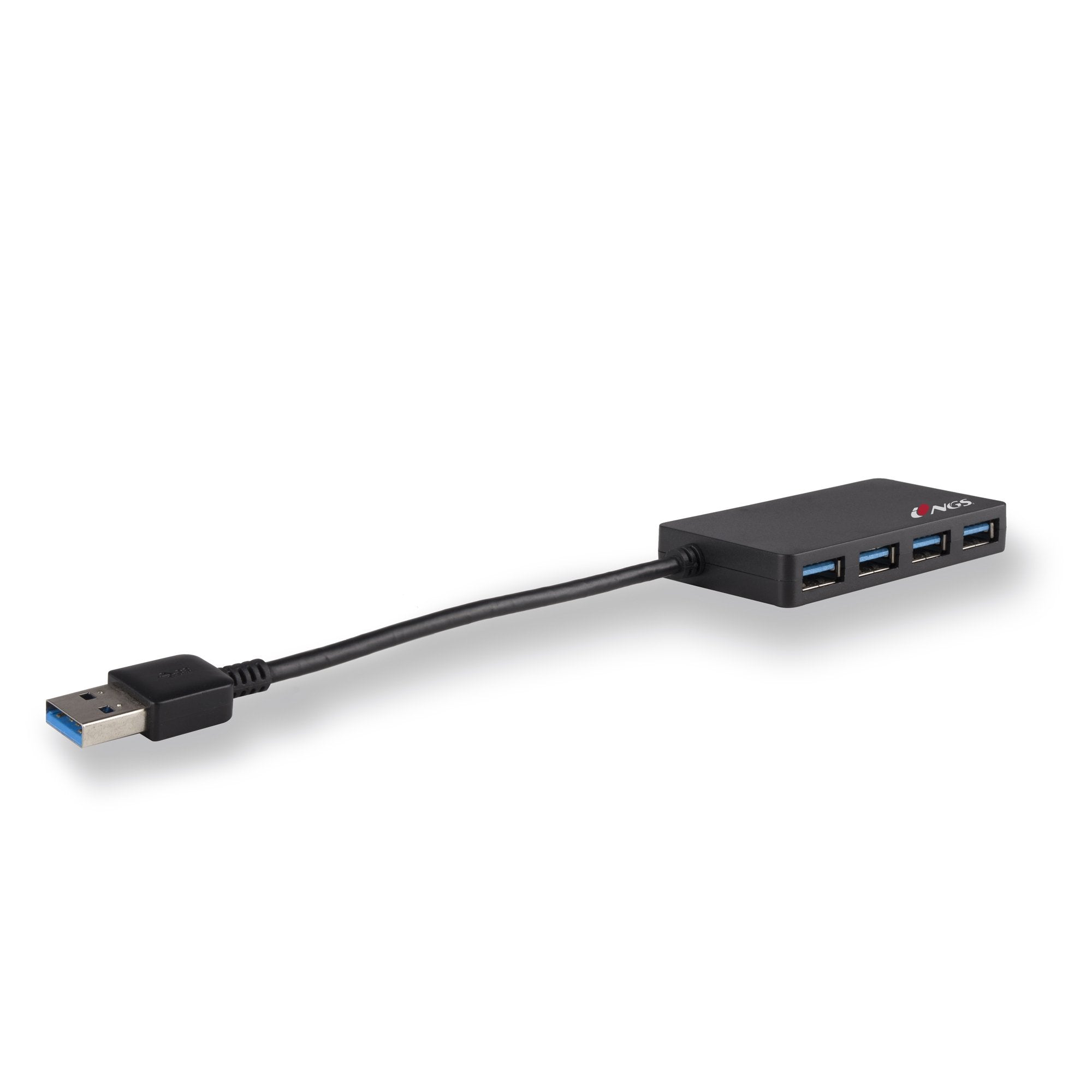 EAN 8435430613735 - NGS iHub 3.0 USB 3.2 Gen 1 (3.1 Gen 1) Type-A 5000 Mbit/s Negro imagen 4