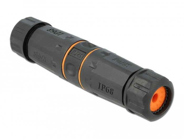 Delock Cableverbinder Rj45 Buchse Zu Rj45 Buchse Cat.6a Wasserfest