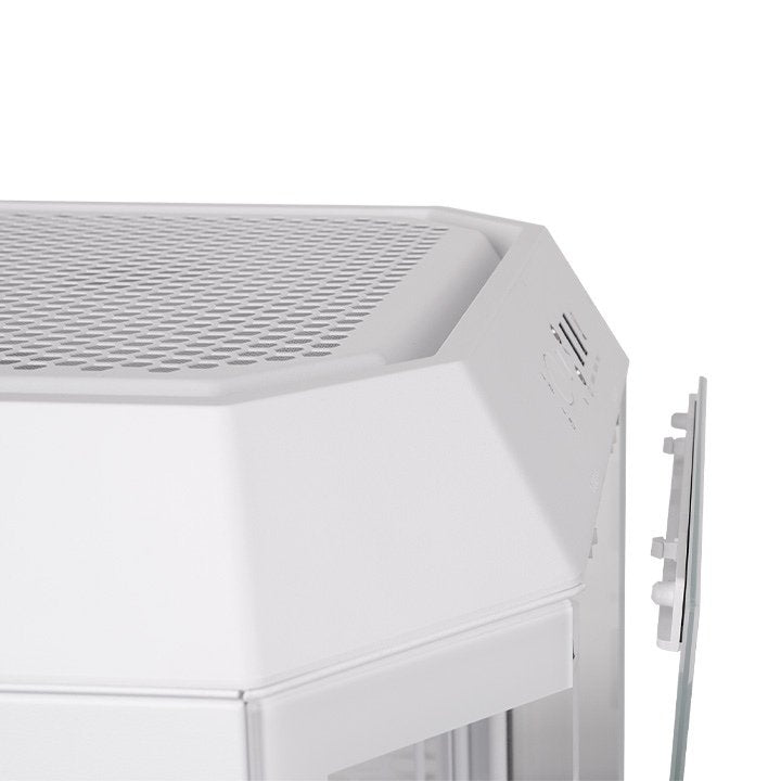 Caja Pc Thermaltake The Tower 250 Blanca, Cristal Templado Ca-1z9-00s6wn-00
