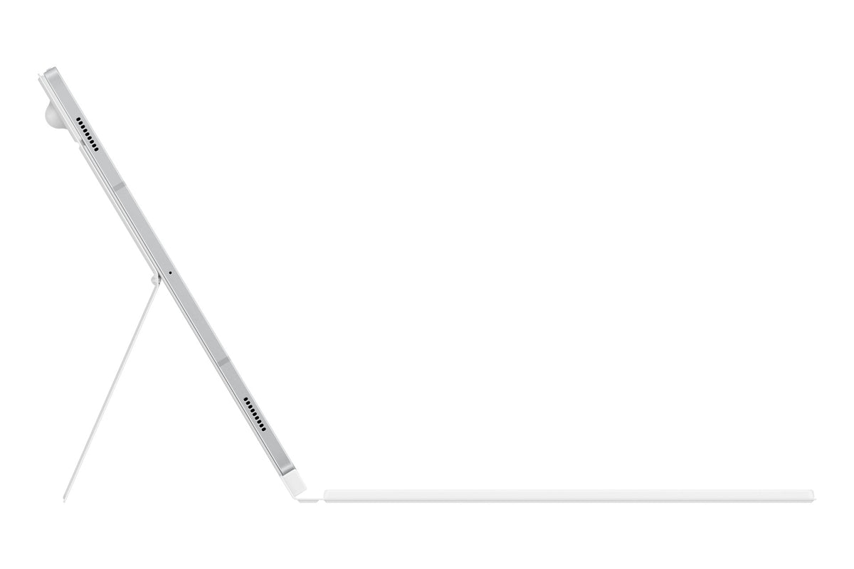 Samsung Book Cover Keyboard Do Galaxy Tab S10+  S9+  S9 Fe+  Biale