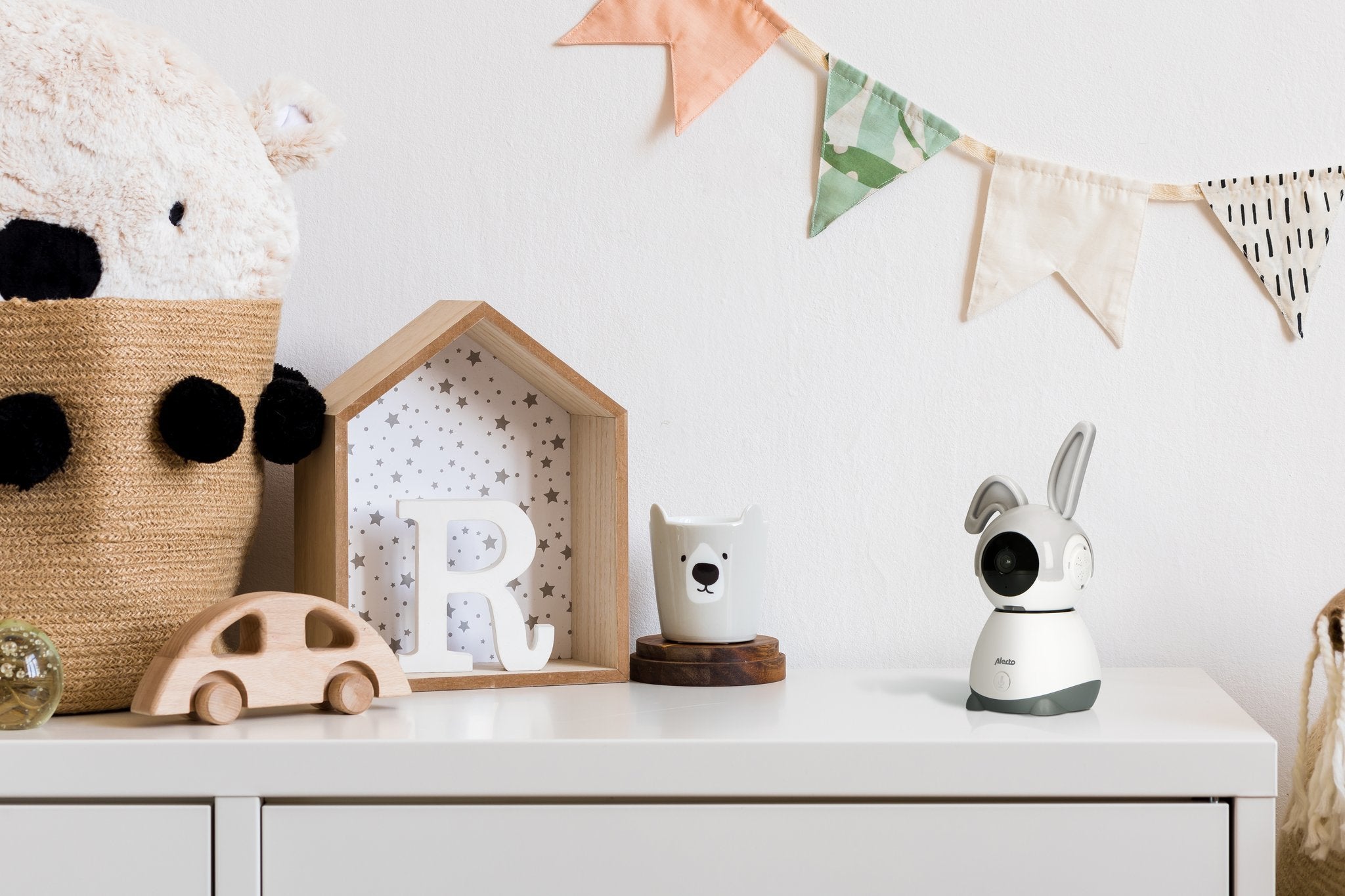 EAN 8712412592890 - Alecto SMARTBABY10 video-monitor para bebés Wi-Fi Antracita, Blanco imagen 14