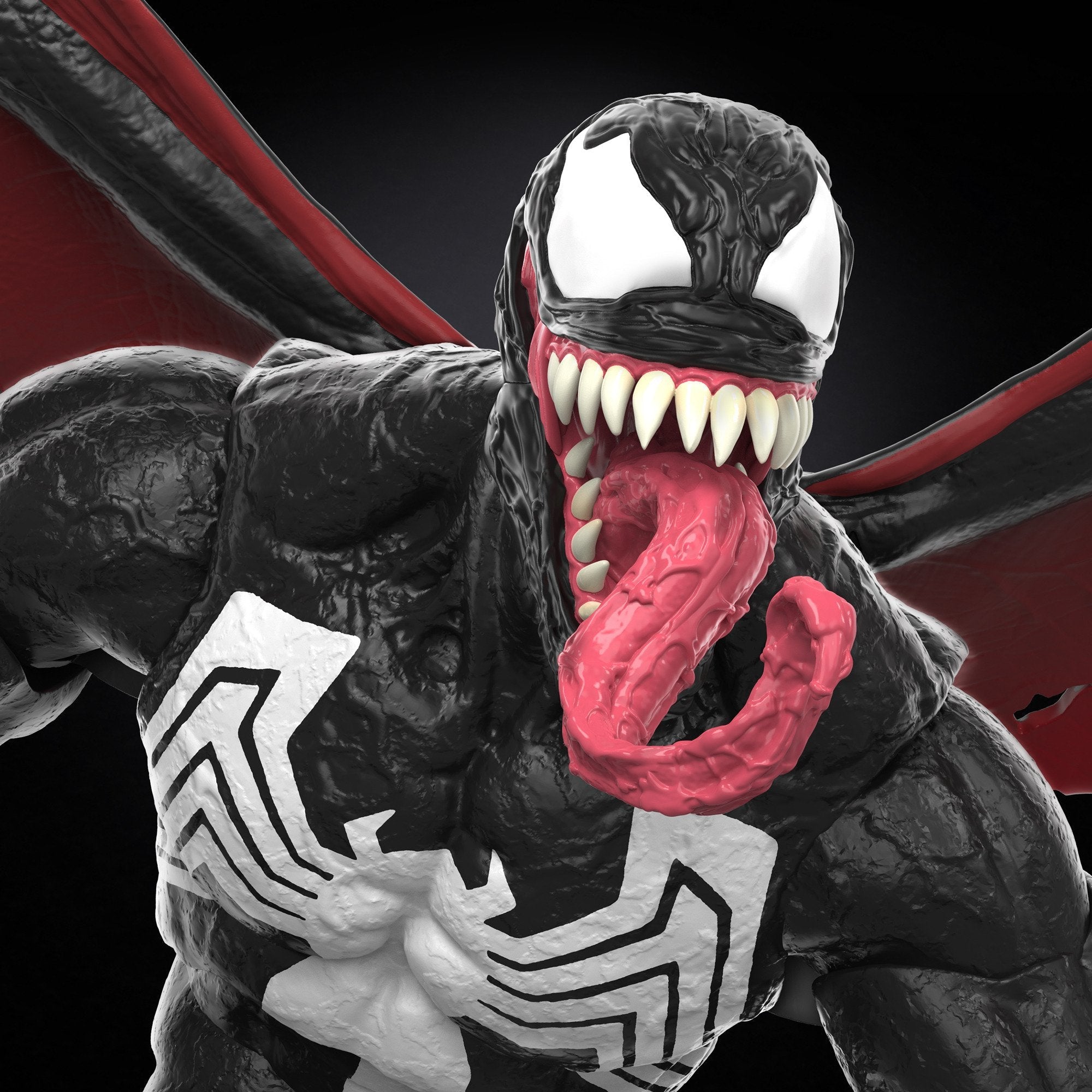 Set 2 Figuras Mavel Knull Y Venom King In Black Marvel Legends 15cm