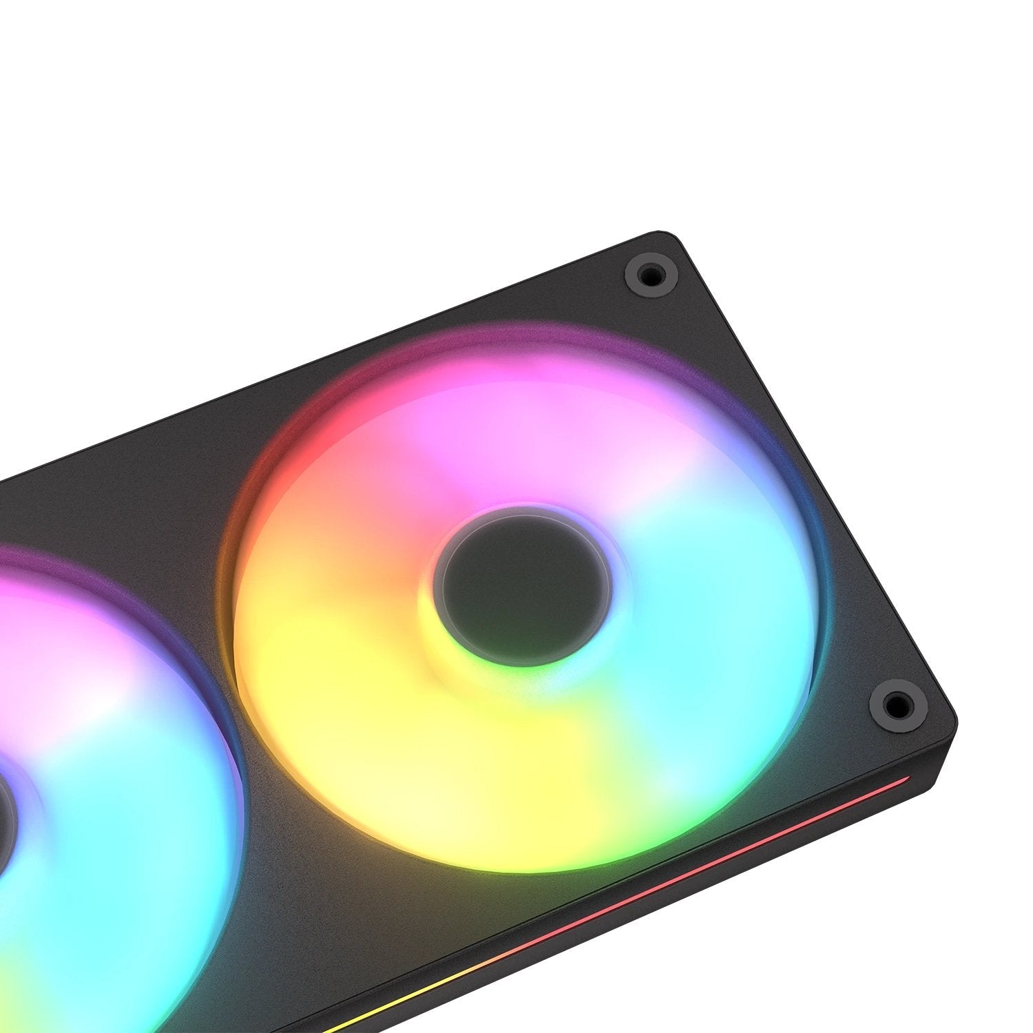 Ventilador  Pc Cougar Forward Unity240-Fb,240 Argb Pwm, Negro Cf-Un240fb-Rgb