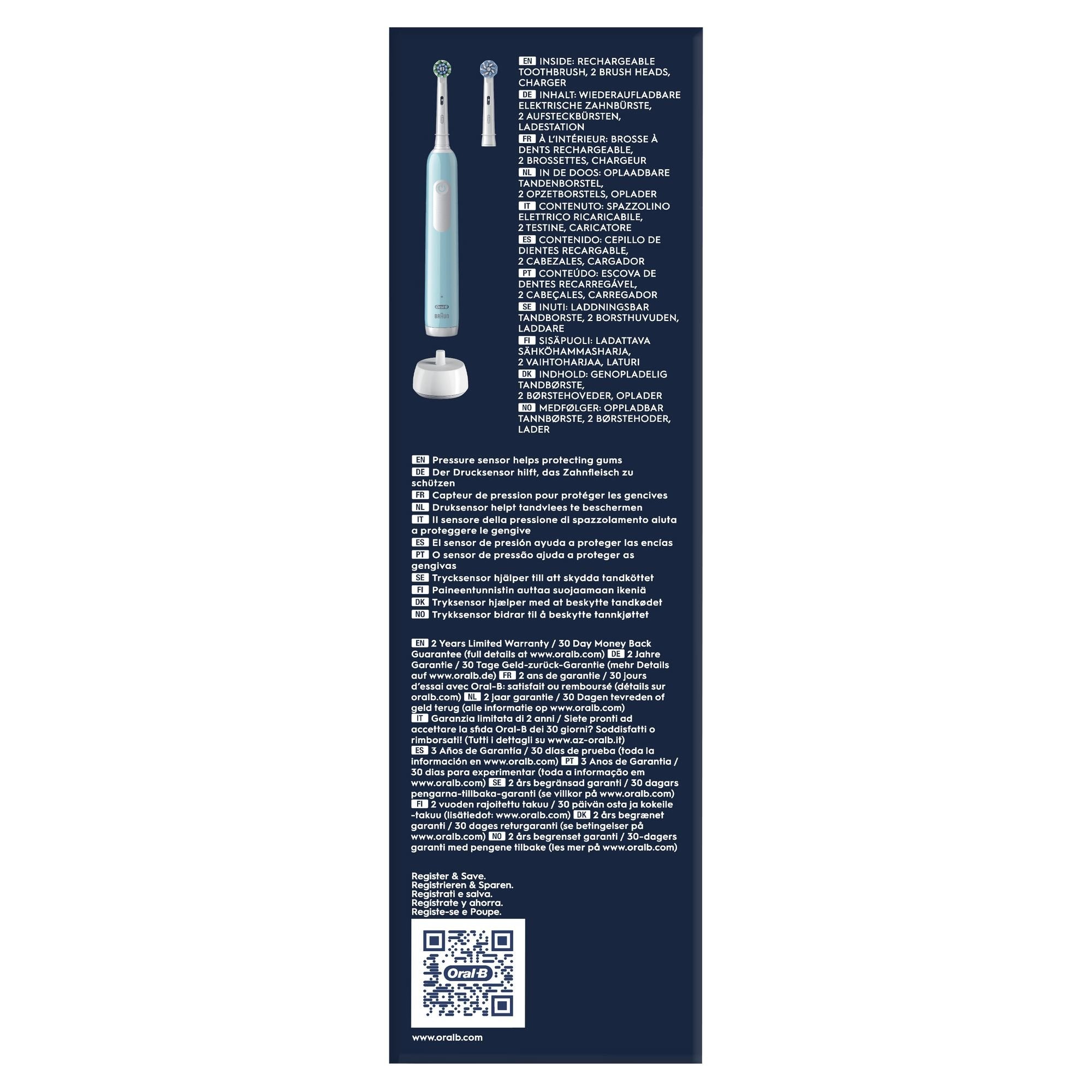 Cepillo Oral-B Series Pro 1 Caribeean Eléctrico