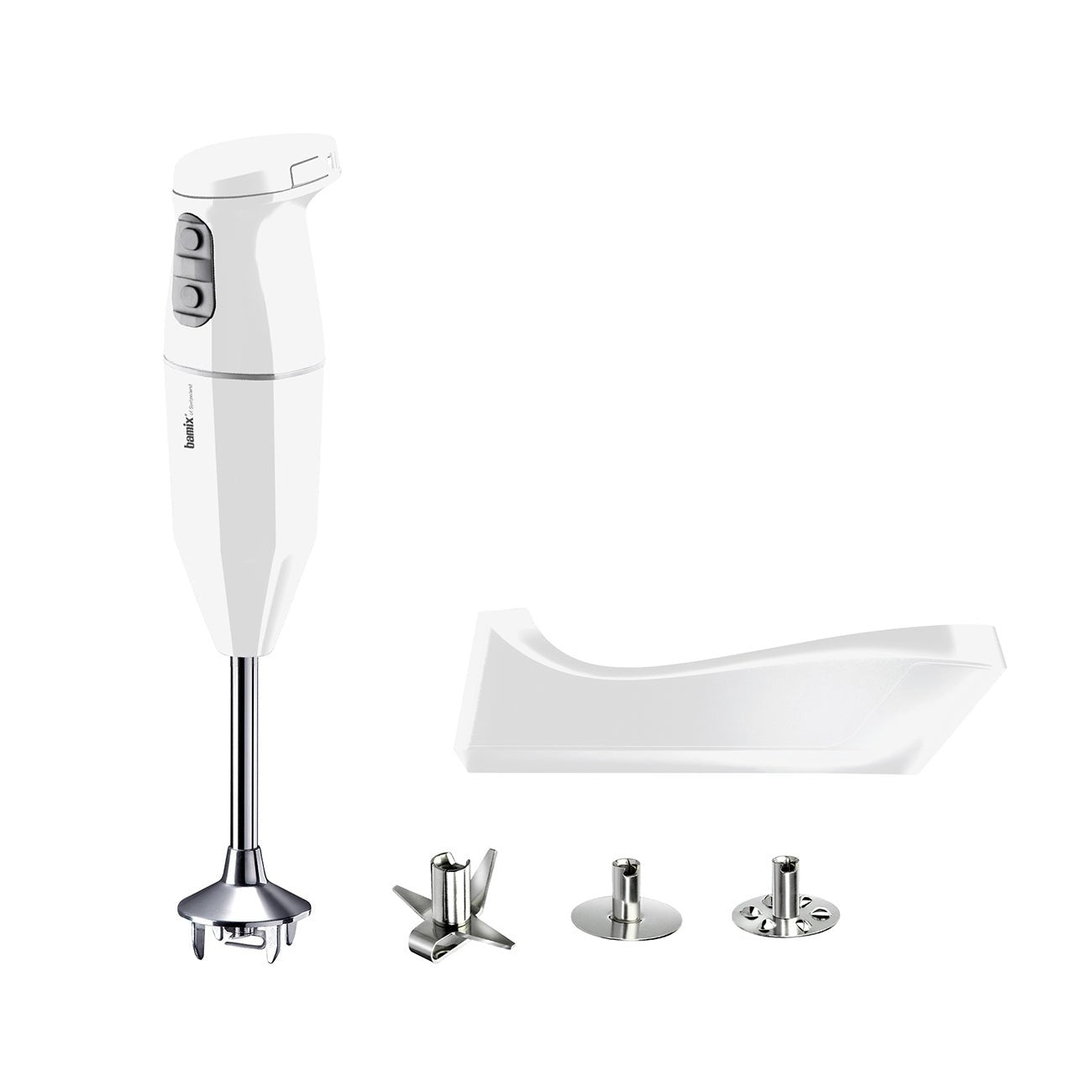 Bamix Stabmixer Set Cordless Kabellos, Inkl. Estación De Carga, Multimesser,