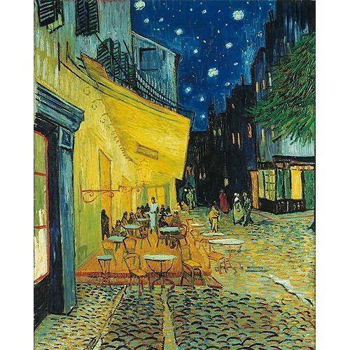 Puzzle Terraza De Cafe Por La Noche Van Gogh Museum Collection 1000pzs