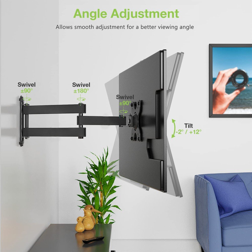 Techly Ica-Lcd 923b Soporte De Pared Para Pantalla Plana 76,2 Cm (30") Negro