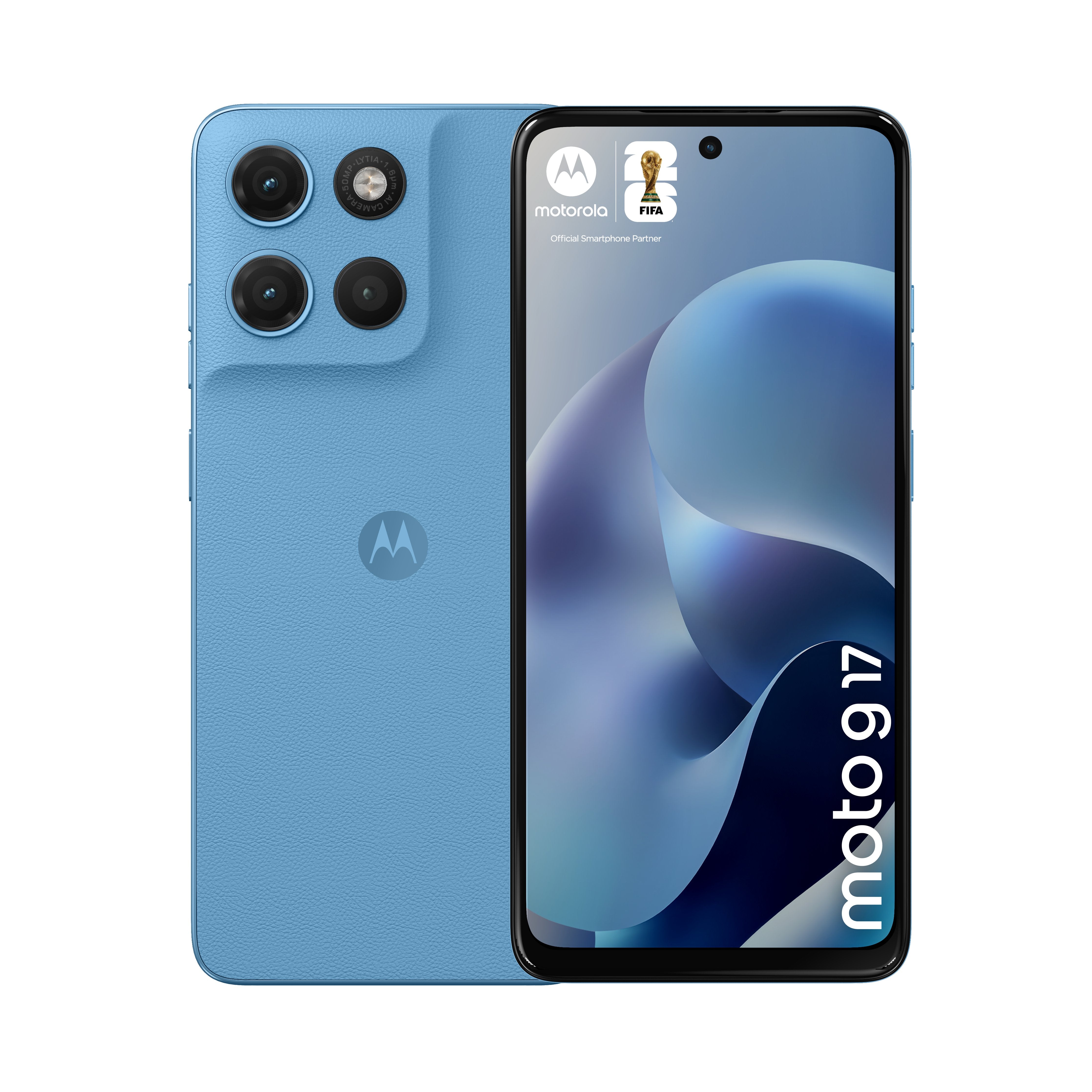 Motorola Moto G17 4g 4 128 Gb Android 15 Dual Sim Smartphone Alaskan Blue