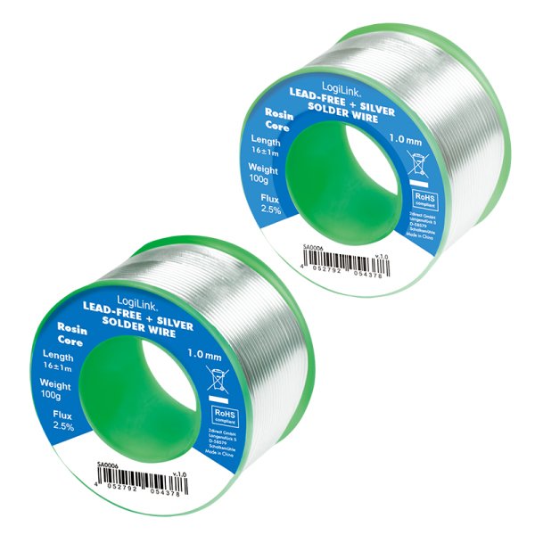 EAN 4052792054378 - LogiLink SA0006 Accesorio para estaciones de soldadura / soldadores Alambre de soldadura imagen 4