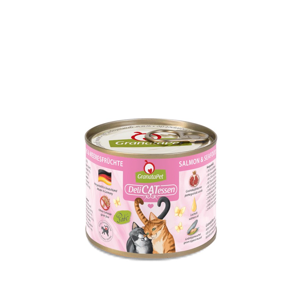 Granatapet Delicatessen Salmon And Seafood - Comida Húmeda Para Gatos - 200g