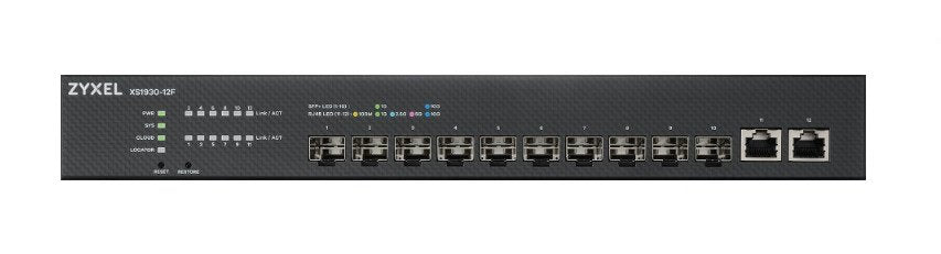 EAN 4718937620791 - Zyxel XS1930-12F-ZZ0101F switch Gestionado L2/L3 Negro imagen 1