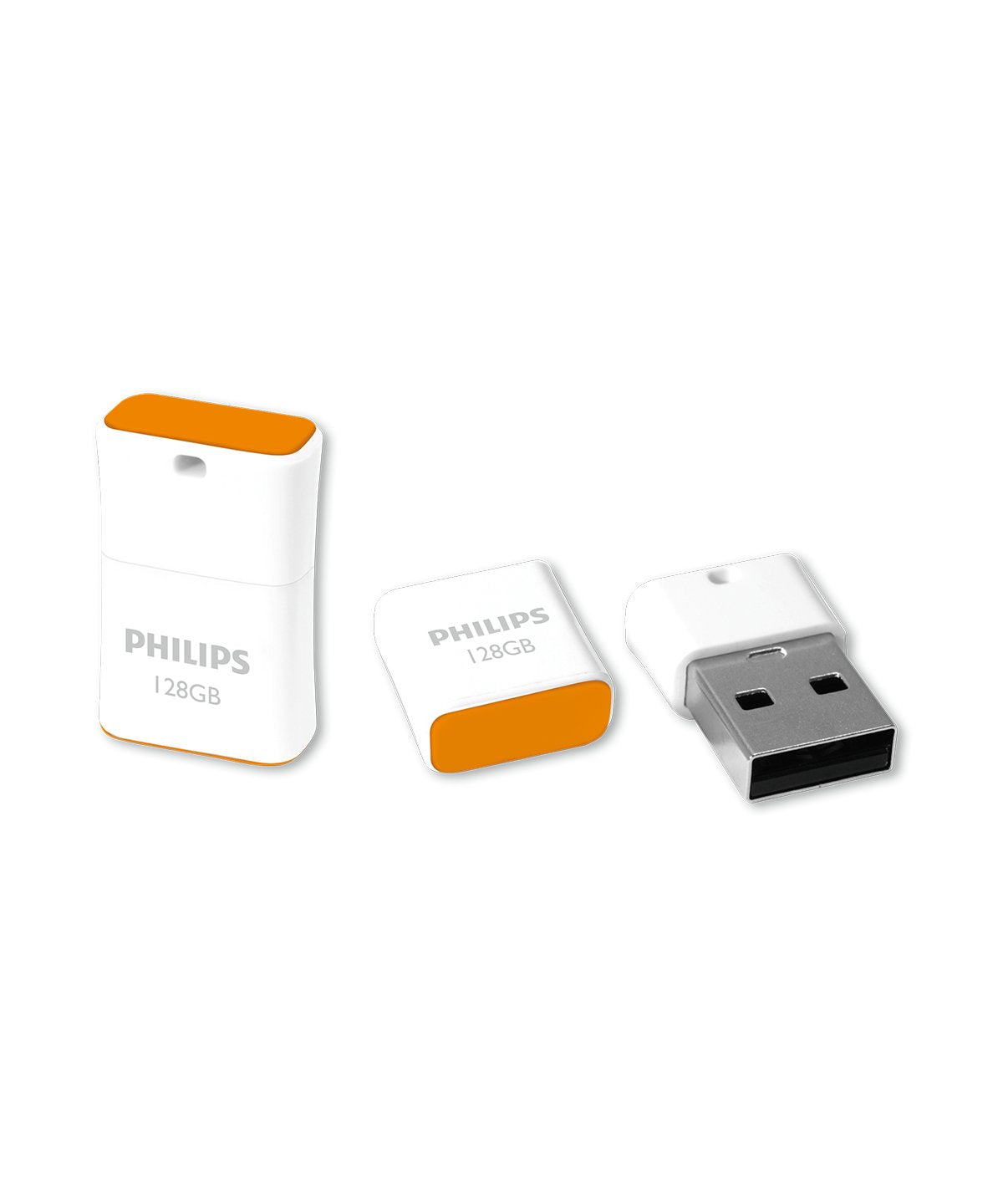 Philips Usb 2.0  128gb Pico Edition Sunrise Orange