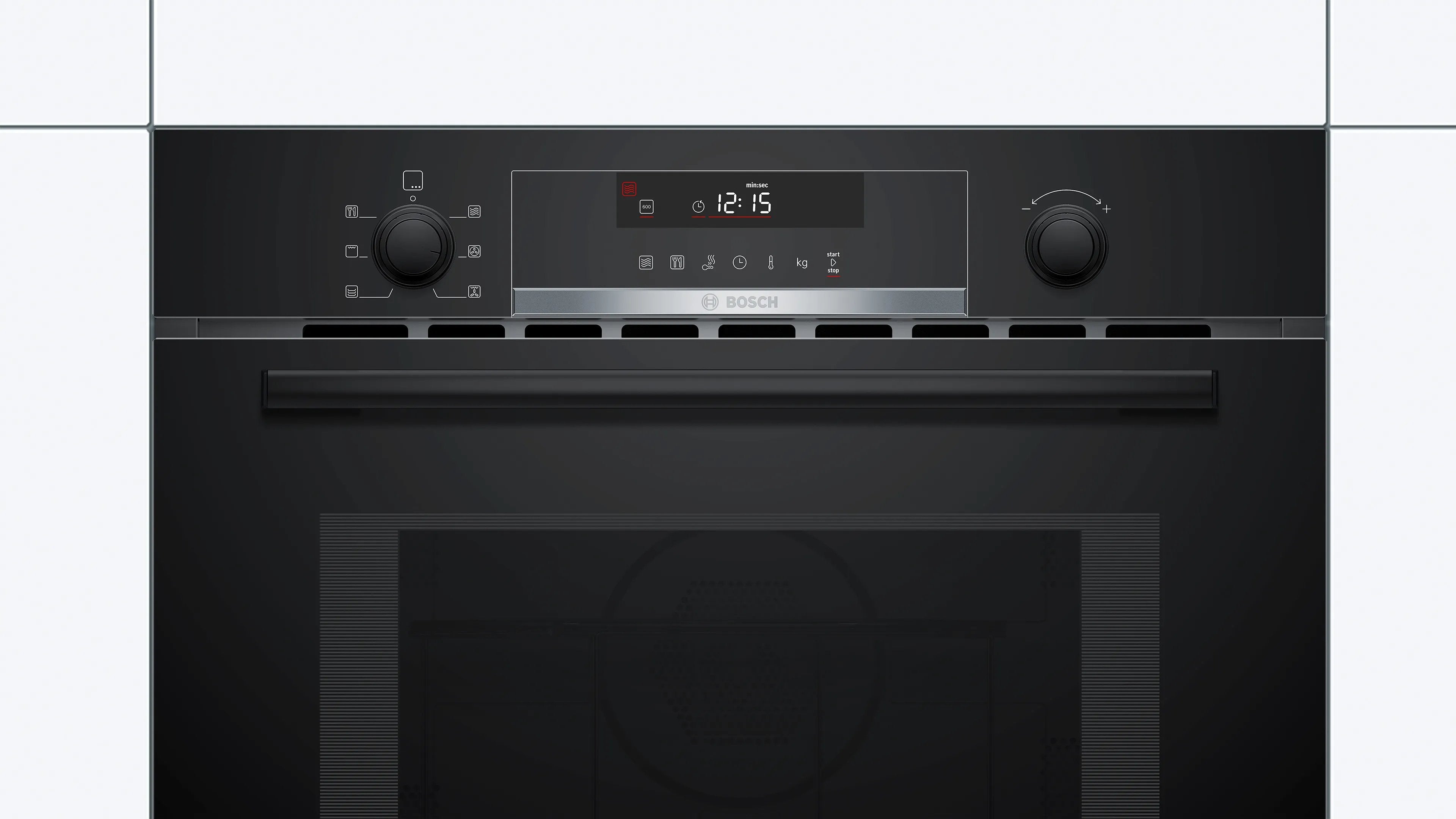 EAN 4242005477142 - Bosch Serie 6 CMA585GB1 microondas Negro Microondas combinado Integrado 44 L 900 W imagen 3