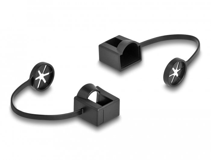 Staubschutz Für Rj45 Stecker Mit Befestigungsclip 50er Set Farbig