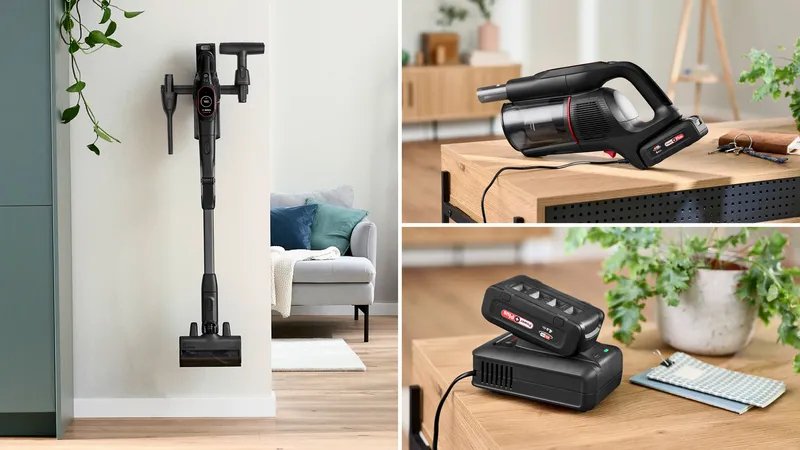 EAN 4242005469598 - Bosch Unlimited 10 Aspiradora escoba 2 en 1 Batería Secar HEPA Sin bolsa 0,4 L Negro 4 Ah imagen 13