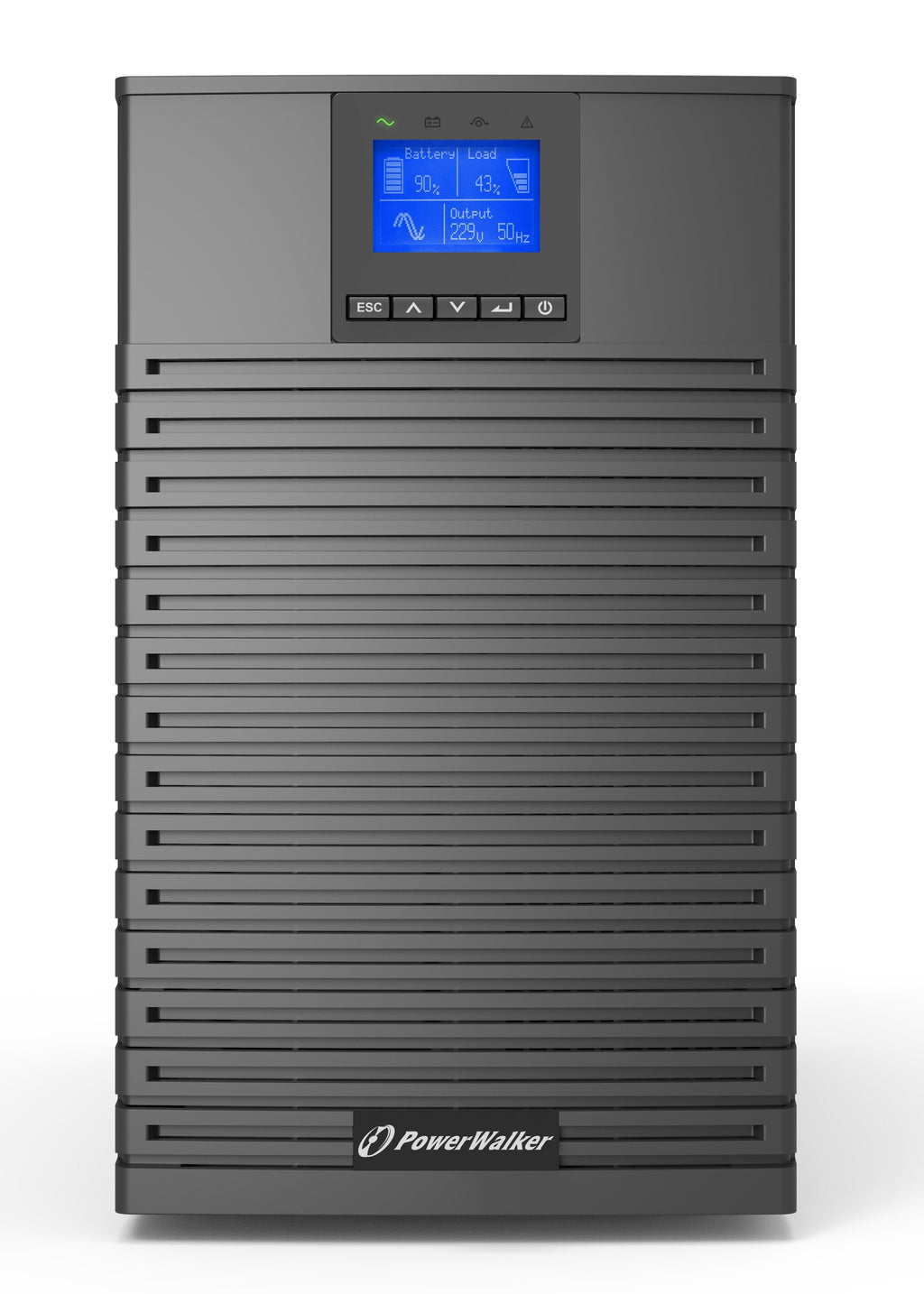EAN 4260074982855 - PowerWalker VFI 2000 ICT IoT sistema de alimentación ininterrumpida (UPS) Doble conversión (en línea) 2 k imagen 2