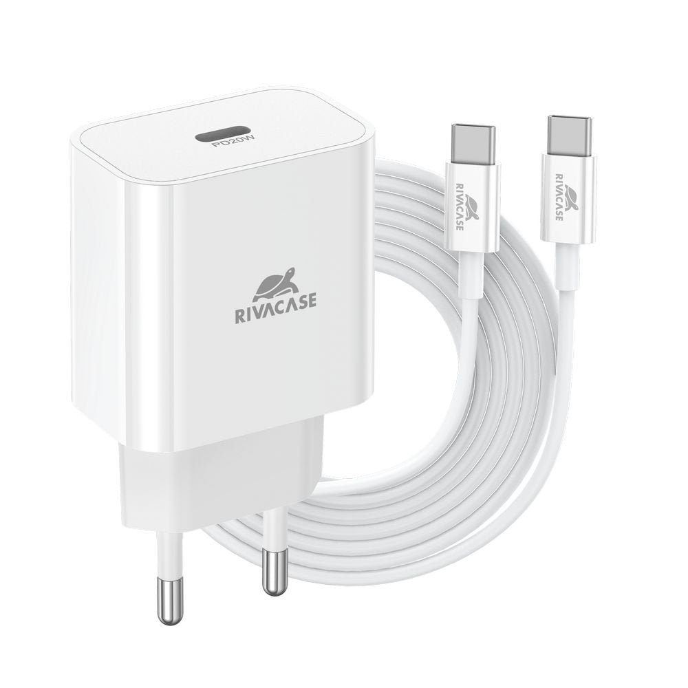 Mobile Charger Wall/White Ps4101 Wd4 Rivacase