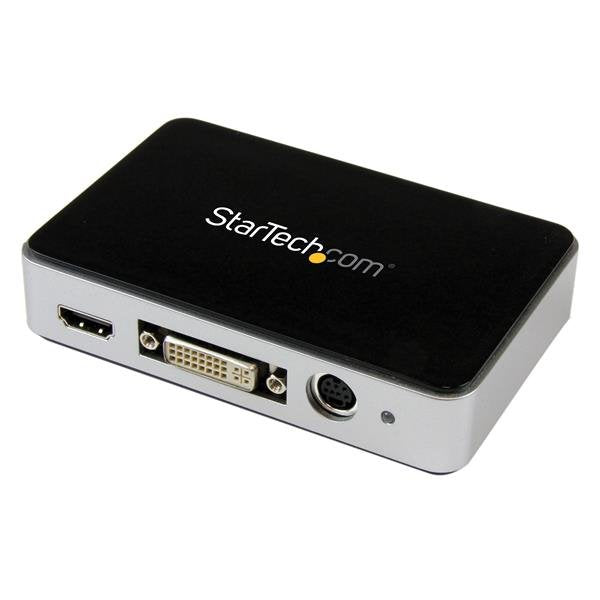 Startech Capturadora De Video Usb 3.0 A Hdmi, Dvi, Vga Y Componentes Grabador Video Hd 1080p 60fps