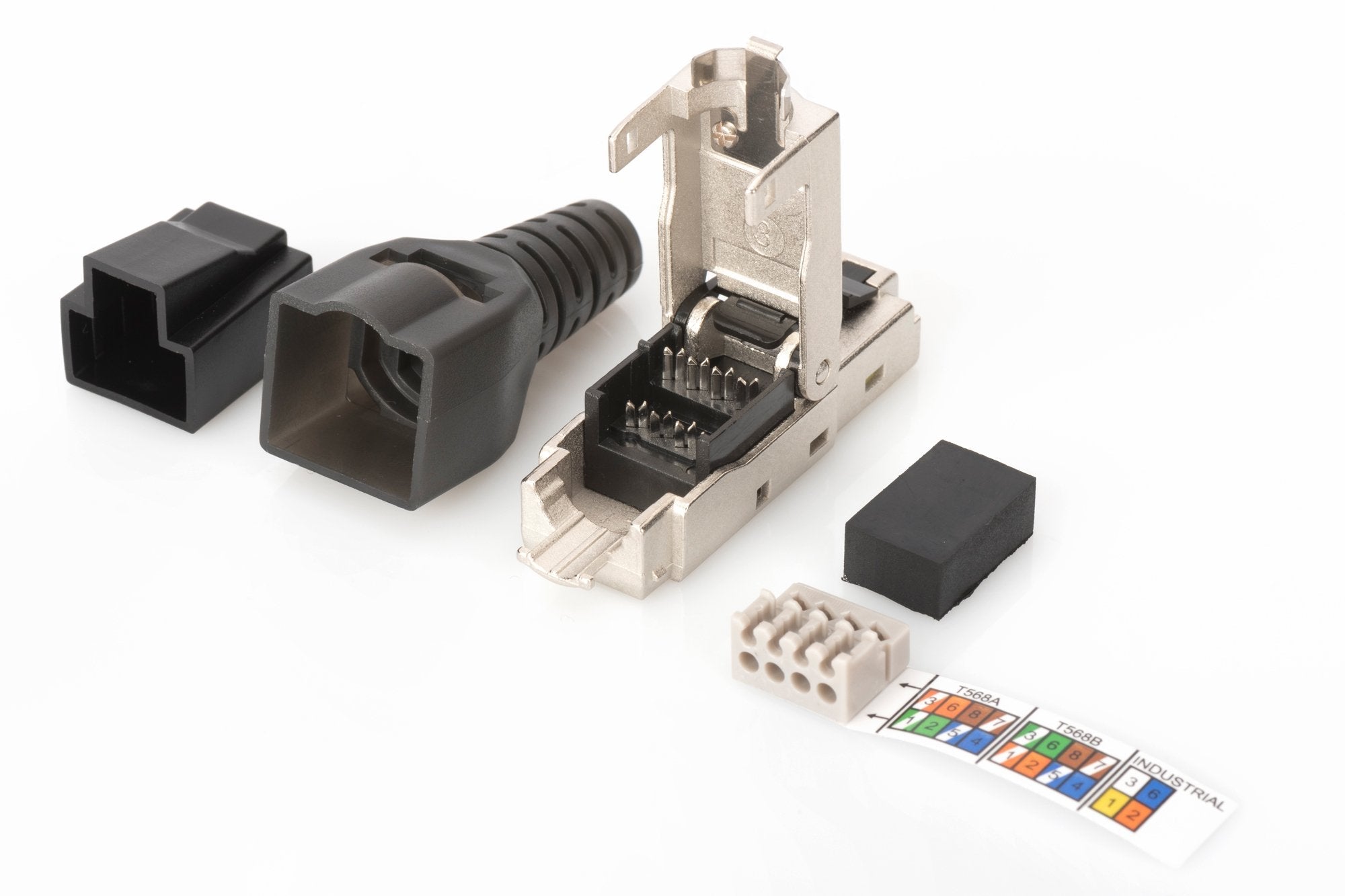 EAN 4016032392231 - Digitus DN-93631 conector RJ-45 Acero inoxidable imagen 5