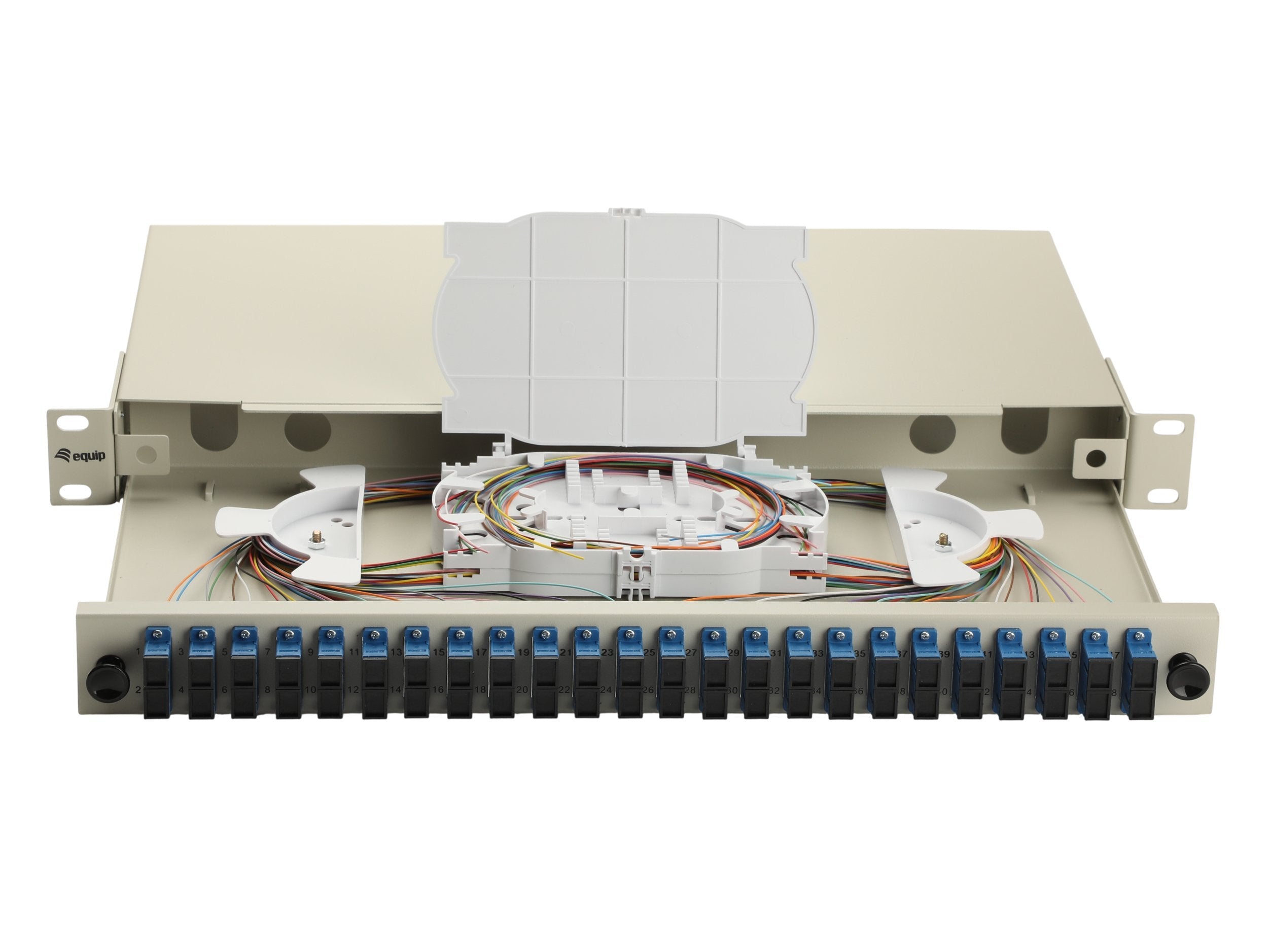 Equip Lwl-Spleisskamen 24-Port Sc-Duplex Os2 1u Komplett Gr