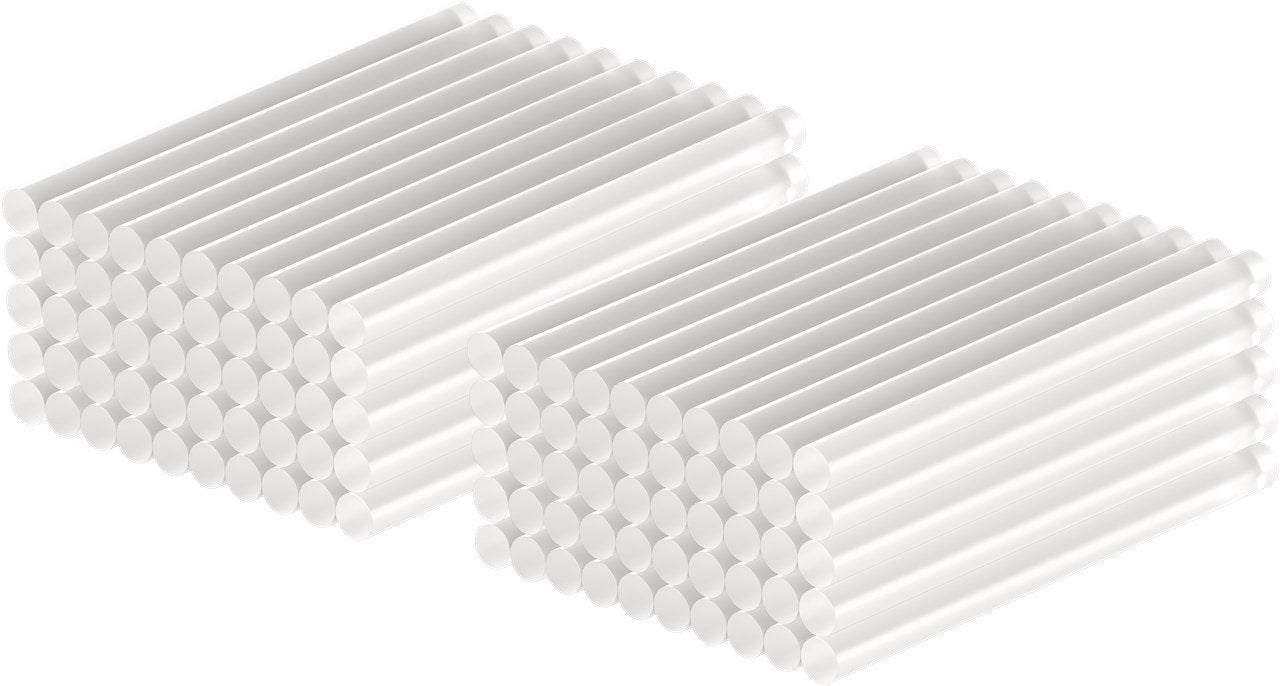 Barras De Pegamento Caliente De 7 Mm, 100 Uds. Barras De Repuesto Para Pistolas De Pegamento