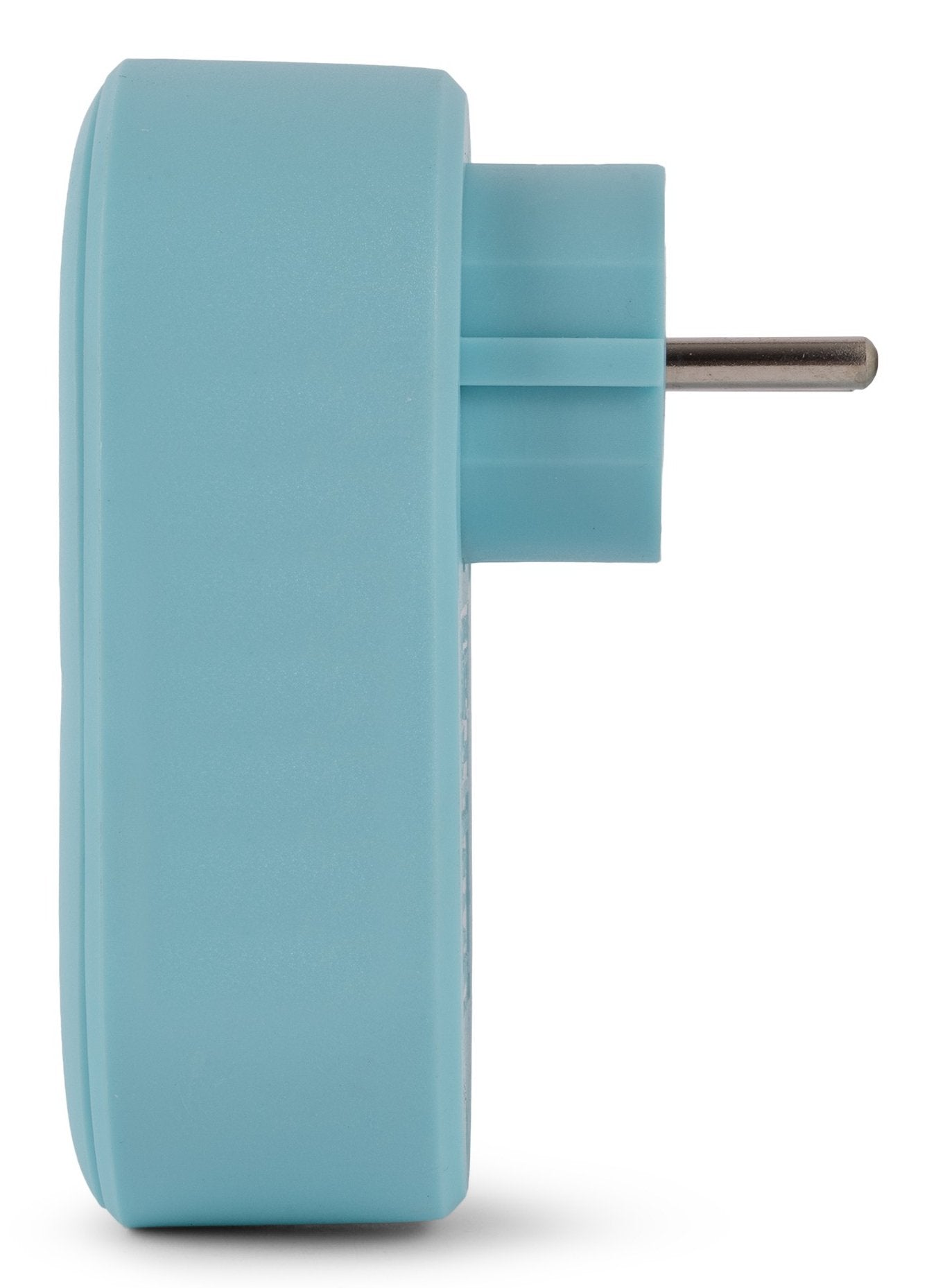 Entac Meckdosenadaptador + 2x Usb-A Azul