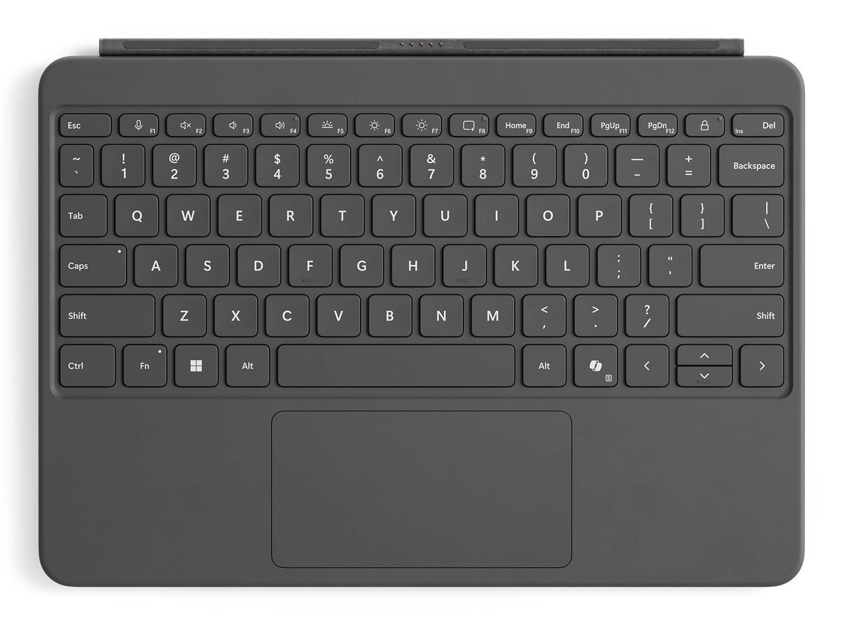 Microsoft Surface Pro 12" Keyboard Cm Type Cover Burano Sc English International Slate Cee 1 License