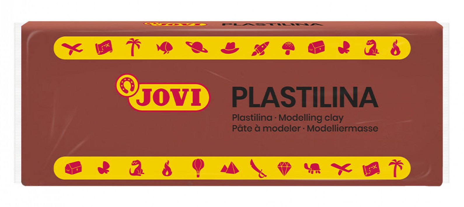 Plastilina Jovi 71/09/ 15g/ Marrón