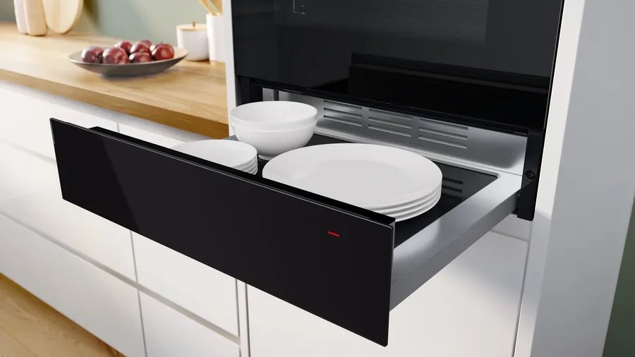 Bosch Home Bic7101b1 Serie 8, Cajón Calentador Negro Bic7101b1