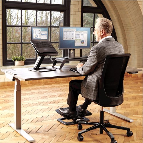 Fellowes Reposapies Hana Negro