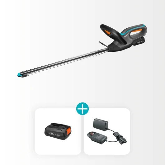 Gardena Batería-Cortasetos Easycut 55 Ready-To-Use Set