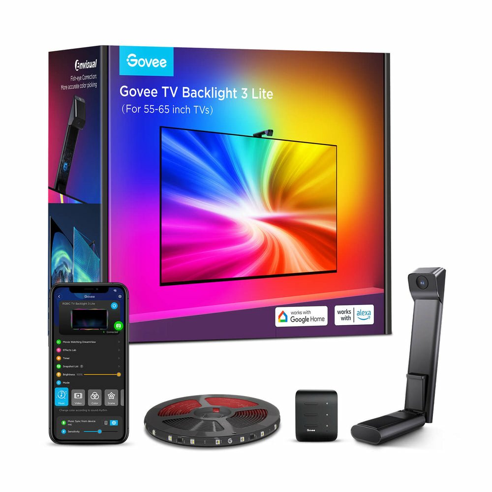 Govee Tv Backlight 3 Lite Tira De Luz Inteligente Wi-Fi/Bluetooth