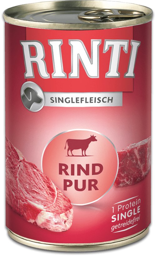 EAN 4000158940438 - RINTI 4000158940438 alimento húmedo para perros Ternera Adulto 400 g imagen 1